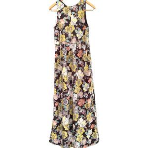 LOFT Outlet Large Print Floral Maxi Dress Size 4